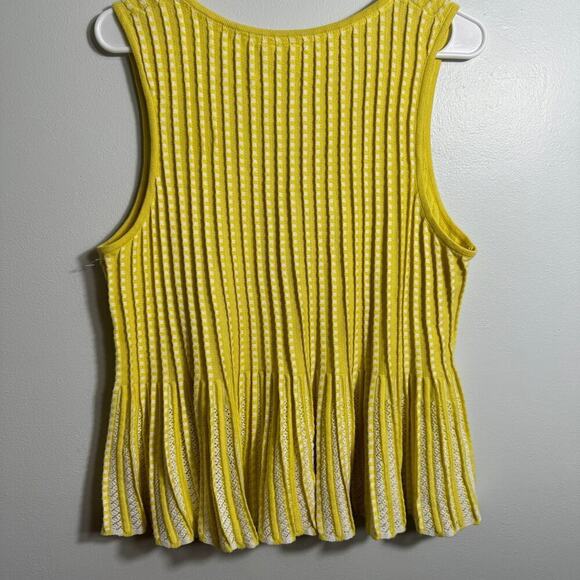 Anthropologie Moth Ostinato Peplum Top - Picture 3 of 5